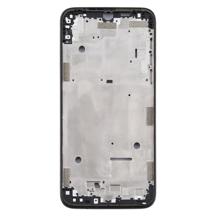 Front Housing LCD Frame Bezel Plate for Motorola Moto G8 Plus(Black) - Frame Bezel Plate by PMC TechLife | Online Shopping South Africa | PMC TechLife