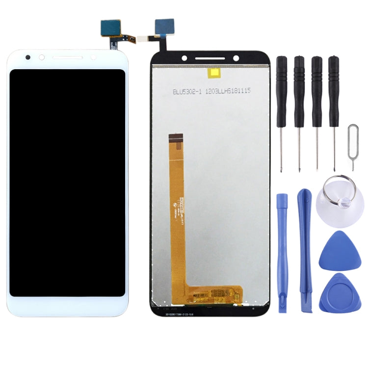 OEM LCD Screen for Vodafone Smart N9 Lite / VFD620 with Digitizer Full Assembly (White) - free shipping - PMC TechLife - Order now!