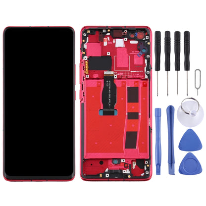 Original OLED LCD Screen for Huawei Nova 7 Pro 5G Digitizer Full Assembly with Frame(Red) - LCD Screen by PMC Jewellery | Online Shopping South Africa | PMC Jewellery