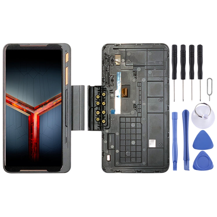 Game Expansion Original LCD Screen for Asus ROG Phone II ZS660KL with Digitizer Full Assembly (Black) - free shipping - PMC TechLife - Order now!