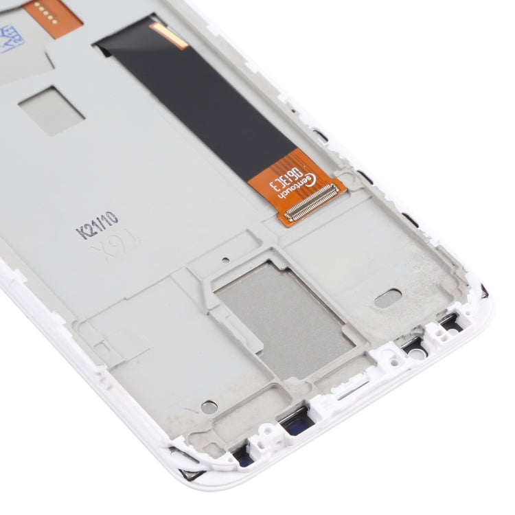 TFT LCD Screen for Meizu 16X Digitizer Full Assembly with Frame, Not Supporting Fingerprint Identification(White) - free shipping - PMC TechLife - Order now!