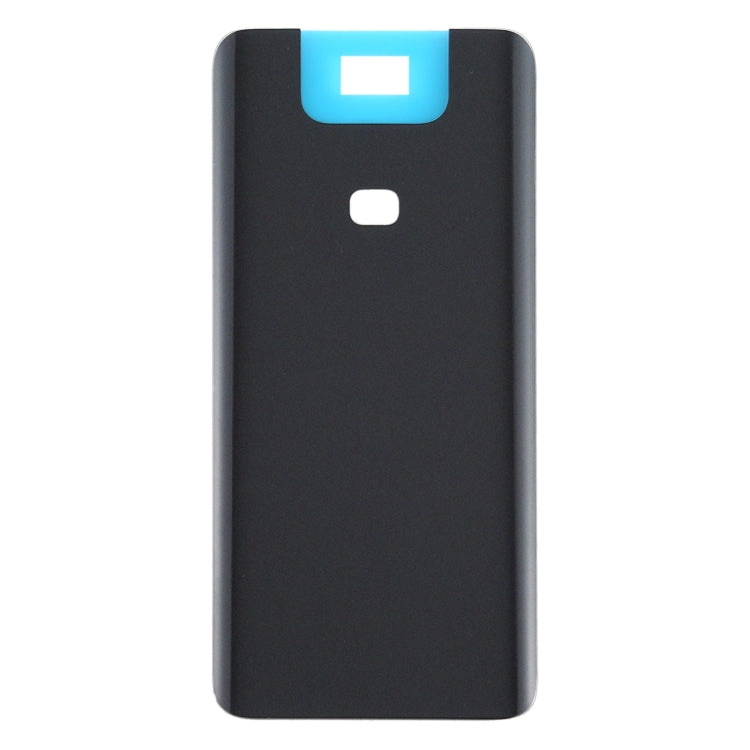 Glass Battery Back Cover for Asus Zenfone 6 ZS630KL(Frosted Black) - Back Cover by PMC TechLife | Online Shopping South Africa | PMC TechLife