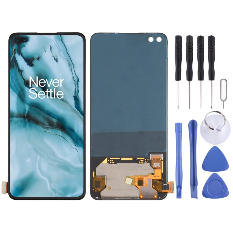 For OnePlus Nord / 8 Nord 5G / Z AC2001, AC2003 with Digitizer Full Assembly OEM LCD Screen (Black) - free shipping - PMC TechLife - Order now!