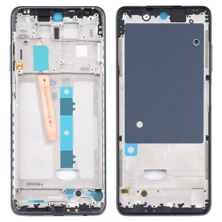 Front Housing LCD Frame Bezel Plate for Xiaomi Poco X3 / Poco X3 NFC M2007J20CG / M2007J20CT(Black) - LCD Related Parts by PMC TechLife | Online Shopping South Africa | PMC TechLife