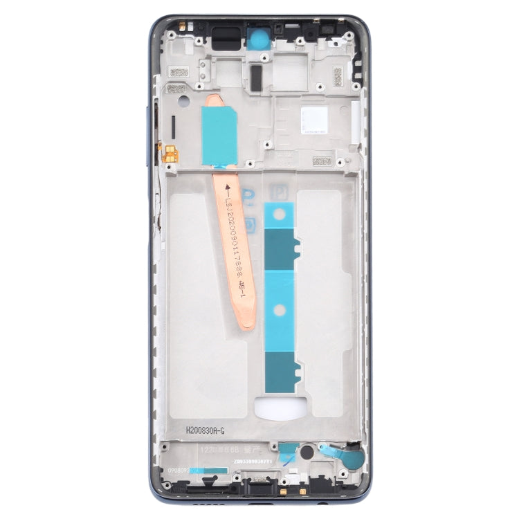 Front Housing LCD Frame Bezel Plate for Xiaomi Poco X3 / Poco X3 NFC M2007J20CG / M2007J20CT(Black) - LCD Related Parts by PMC TechLife | Online Shopping South Africa | PMC TechLife