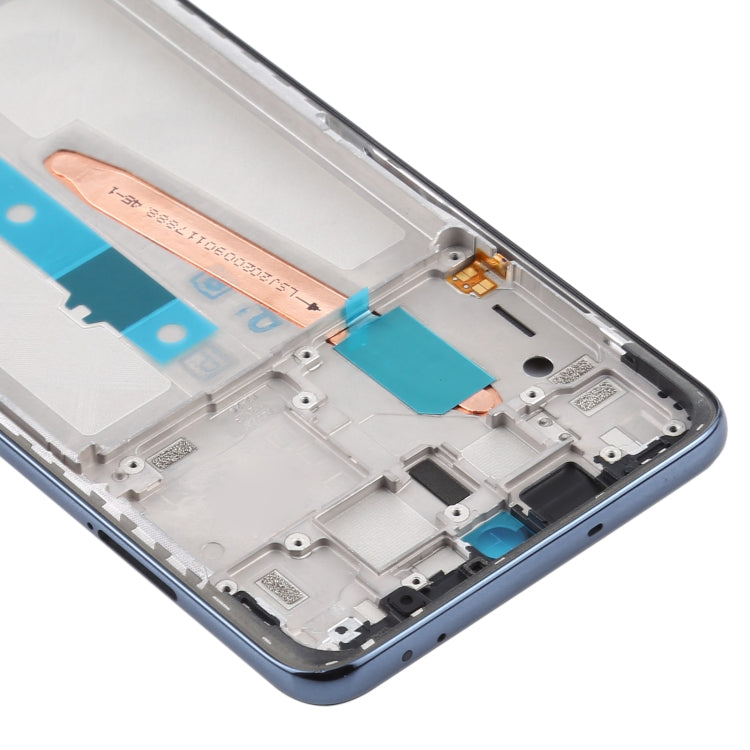 Front Housing LCD Frame Bezel Plate for Xiaomi Poco X3 / Poco X3 NFC M2007J20CG / M2007J20CT(Black) - LCD Related Parts by PMC TechLife | Online Shopping South Africa | PMC TechLife