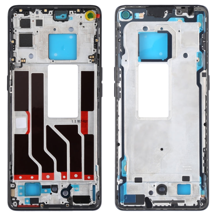 For OPPO Reno5 Pro 5G PDSM00, PDST00, CPH2201 Original Front Housing LCD Frame Bezel Plate (Black) - Frame Bezel Plate by PMC TechLife | Online Shopping South Africa | PMC TechLife