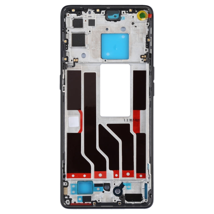 For OPPO Reno5 Pro 5G PDSM00, PDST00, CPH2201 Original Front Housing LCD Frame Bezel Plate (Black) - Frame Bezel Plate by PMC TechLife | Online Shopping South Africa | PMC TechLife