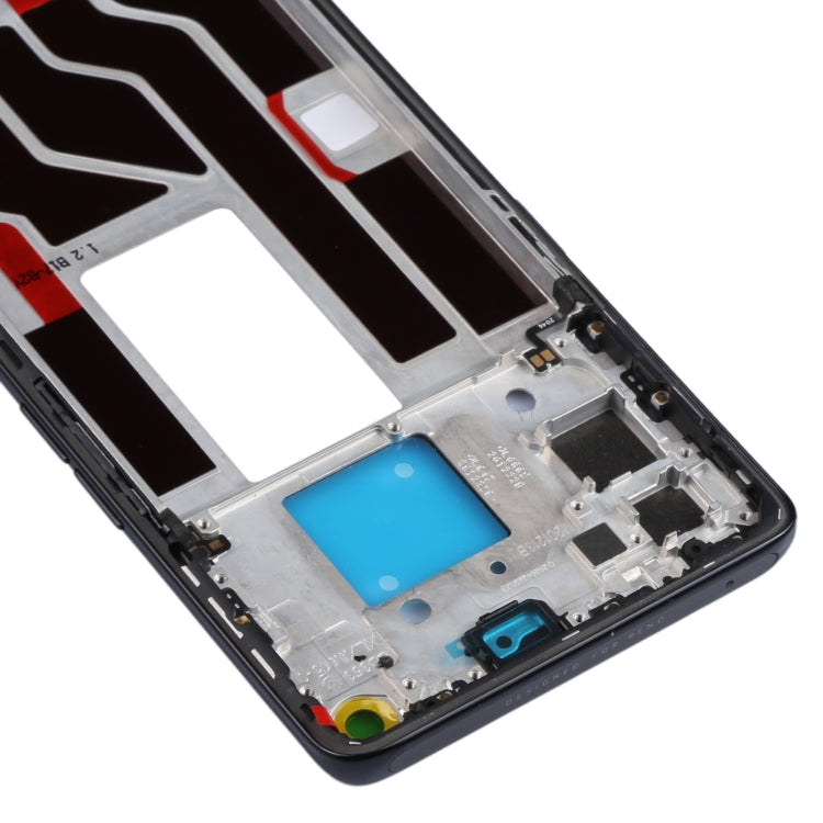 For OPPO Reno5 Pro 5G PDSM00, PDST00, CPH2201 Original Front Housing LCD Frame Bezel Plate (Black) - Frame Bezel Plate by PMC TechLife | Online Shopping South Africa | PMC TechLife