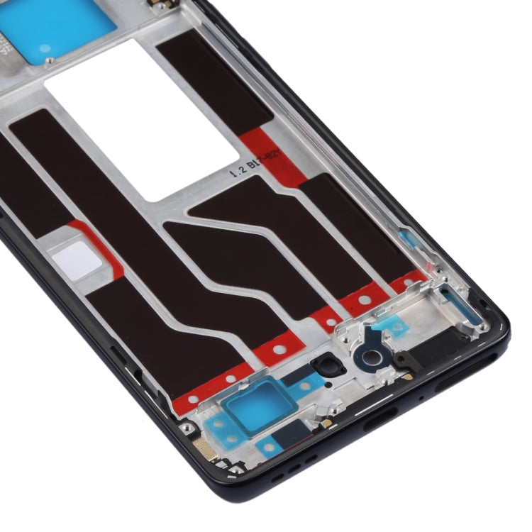 For OPPO Reno5 Pro 5G PDSM00, PDST00, CPH2201 Original Front Housing LCD Frame Bezel Plate (Black) - Frame Bezel Plate by PMC TechLife | Online Shopping South Africa | PMC TechLife