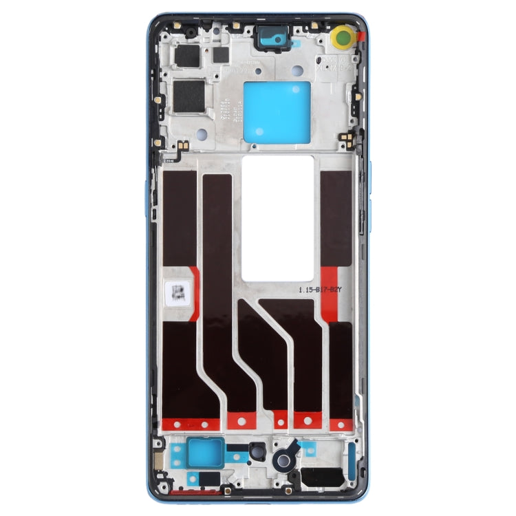 For OPPO Reno5 Pro 5G PDSM00, PDST00, CPH2201 Original Front Housing LCD Frame Bezel Plate (Blue) - Frame Bezel Plate by PMC TechLife | Online Shopping South Africa | PMC TechLife