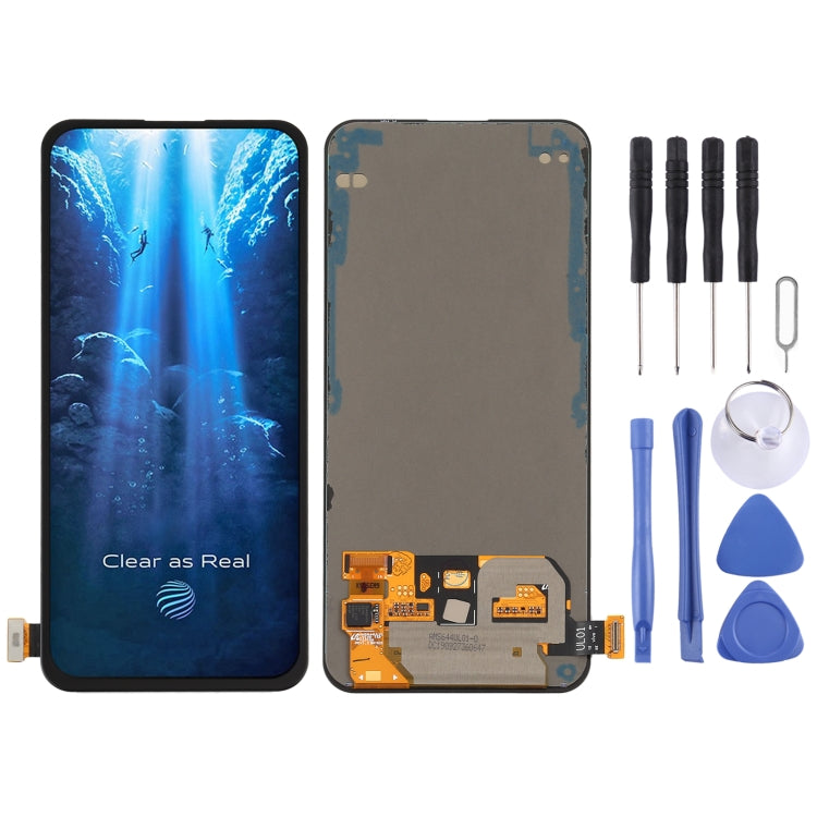 Original Super AMOLED LCD Screen for Vivo V17 Pro 1909 1910 PD1931F_EX with Digitizer Full Assembly - free shipping - PMC TechLife - Order now!
