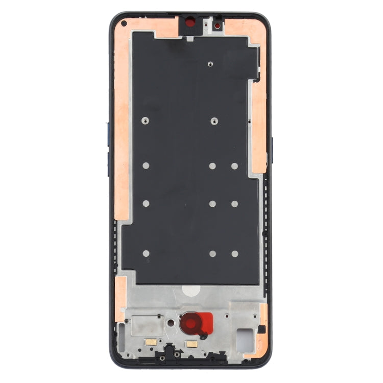 For OPPO Reno3 5G/Reno3 4G PCHM30 CPH2043 Front Housing LCD Frame Bezel Plate (Black) - Frame Bezel Plate by PMC TechLife | Online Shopping South Africa | PMC TechLife