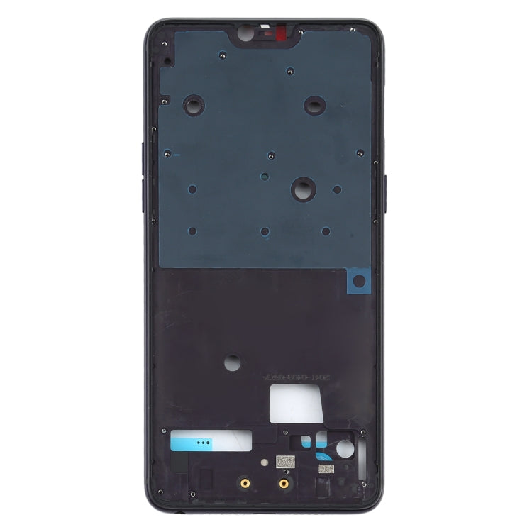 For OPPO R15 PACM00 CPH1835 PACT00 CPH1831 PAAM00 Front Housing LCD Frame Bezel Plate(Black) - Frame Bezel Plate by PMC TechLife | Online Shopping South Africa | PMC TechLife