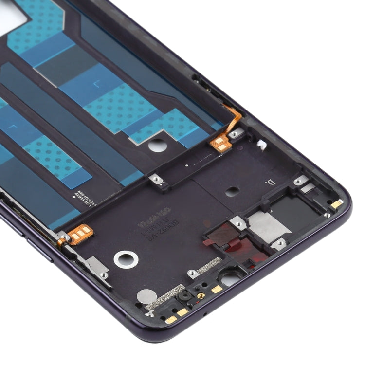 For OPPO R15 PACM00 CPH1835 PACT00 CPH1831 PAAM00 Front Housing LCD Frame Bezel Plate(Black) - Frame Bezel Plate by PMC TechLife | Online Shopping South Africa | PMC TechLife