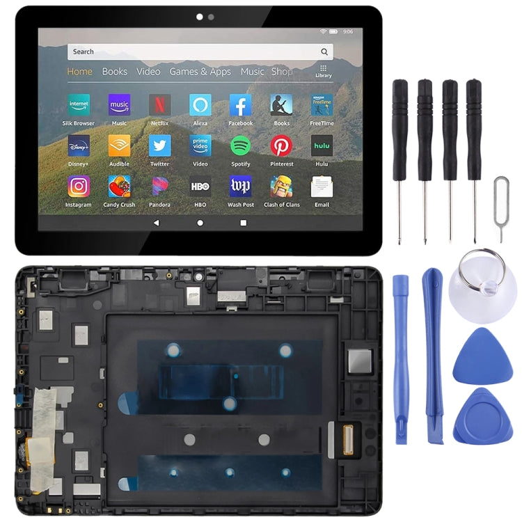 OEM LCD Screen for Amazon Fire HD 8 2020 10th Gen K72LL4 Digitizer Full Assembly with Frame - free shipping - PMC TechLife - Order now!