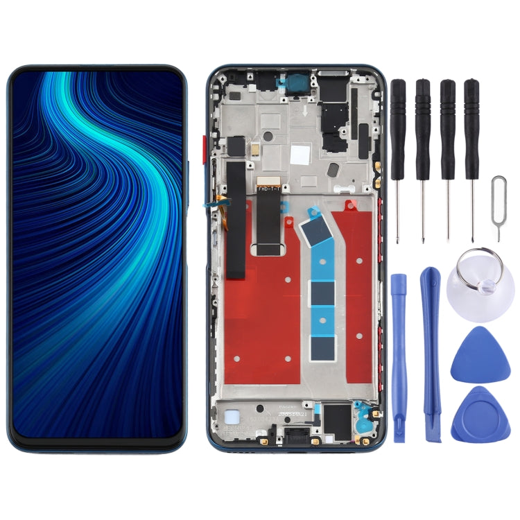 OEM LCD Screen for Huawei Honor X10 5G Digitizer Full Assembly with Frame(Blue) - free shipping - PMC TechLife - Order now!