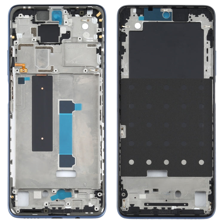 Original Front Housing LCD Frame Bezel Plate for Xiaomi Redmi Note 9 Pro 5G M2007J17C(Grey) - Frame Bezel Plate by PMC TechLife | Online Shopping South Africa | PMC TechLife