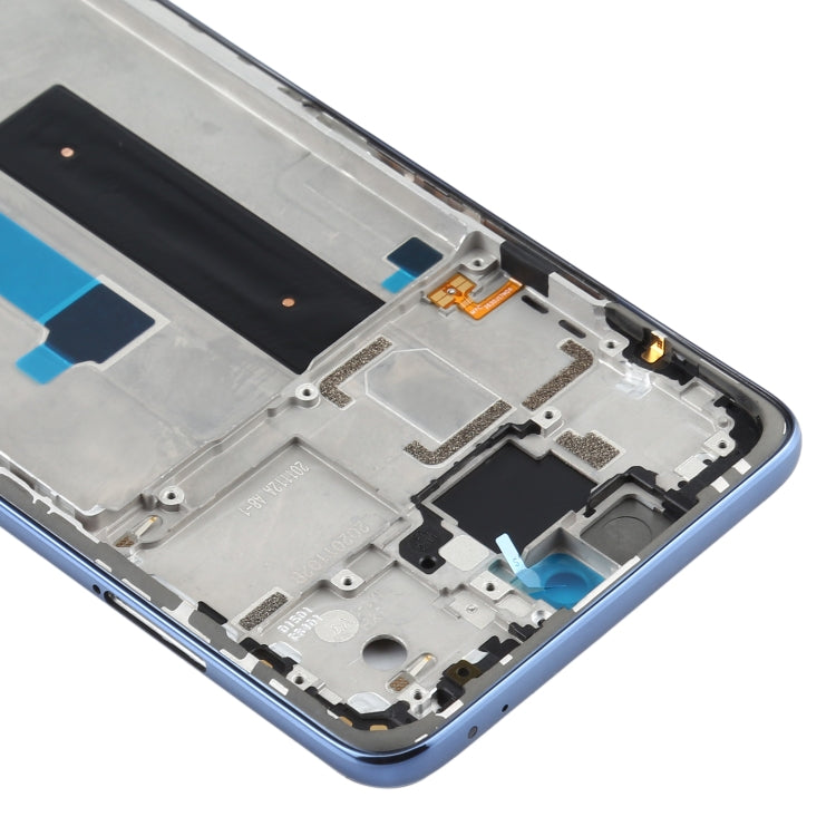 Original Front Housing LCD Frame Bezel Plate for Xiaomi Redmi Note 9 Pro 5G M2007J17C(Grey) - Frame Bezel Plate by PMC TechLife | Online Shopping South Africa | PMC TechLife