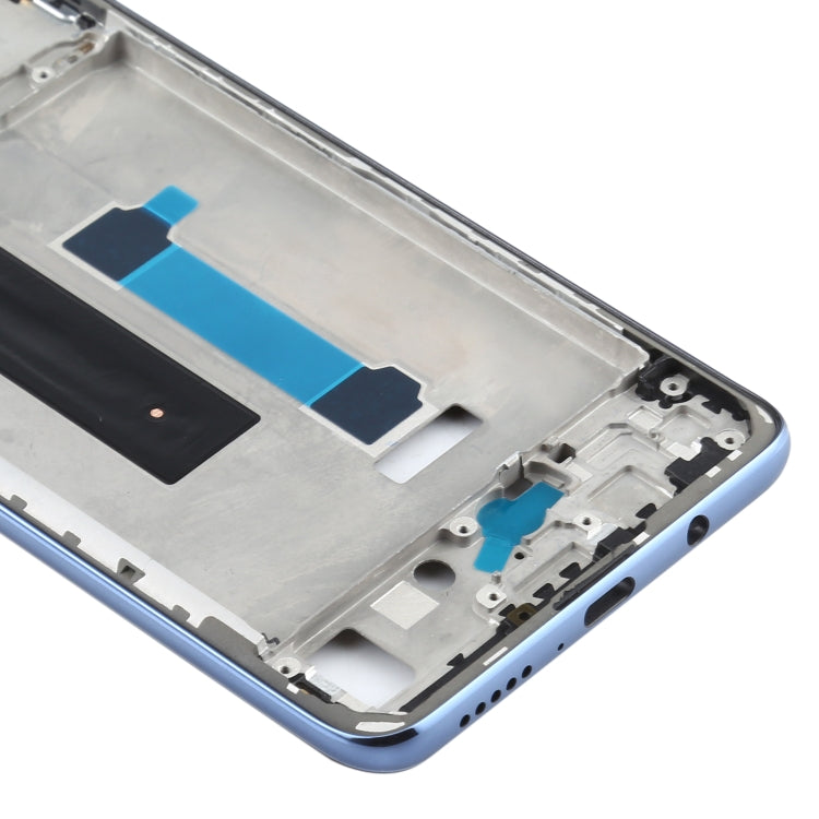 Original Front Housing LCD Frame Bezel Plate for Xiaomi Redmi Note 9 Pro 5G M2007J17C(Grey) - Frame Bezel Plate by PMC TechLife | Online Shopping South Africa | PMC TechLife