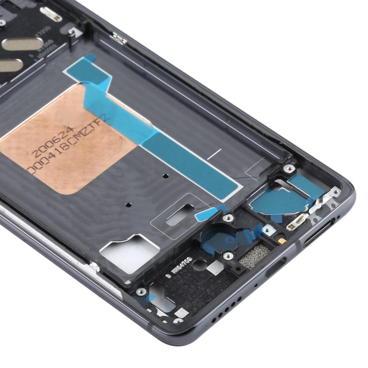 Original Front Housing LCD Frame Bezel Plate for Xiaomi Redmi K30 Ultra M2006J10C(Black) - Frame Bezel Plate by PMC TechLife | Online Shopping South Africa | PMC TechLife