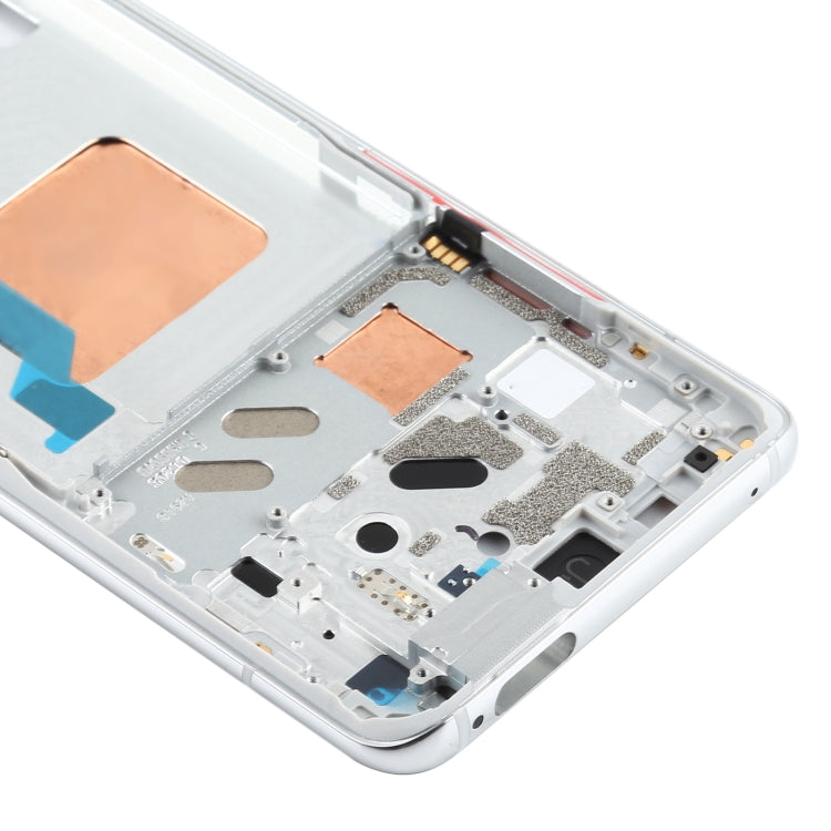 Original Front Housing LCD Frame Bezel Plate for Xiaomi Redmi K30 Ultra M2006J10C(Silver) - Frame Bezel Plate by PMC TechLife | Online Shopping South Africa | PMC TechLife