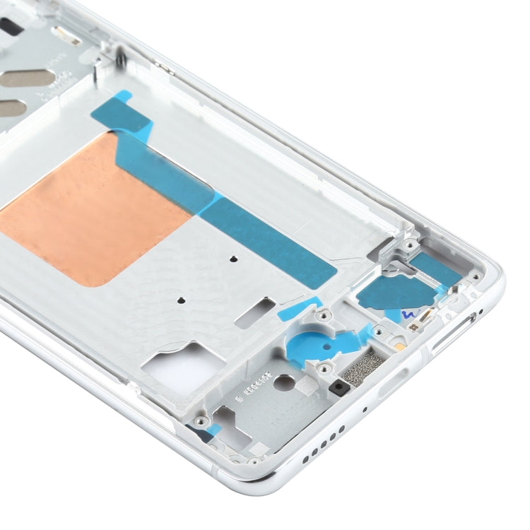 Original Front Housing LCD Frame Bezel Plate for Xiaomi Redmi K30 Ultra M2006J10C(Silver) - Frame Bezel Plate by PMC TechLife | Online Shopping South Africa | PMC TechLife