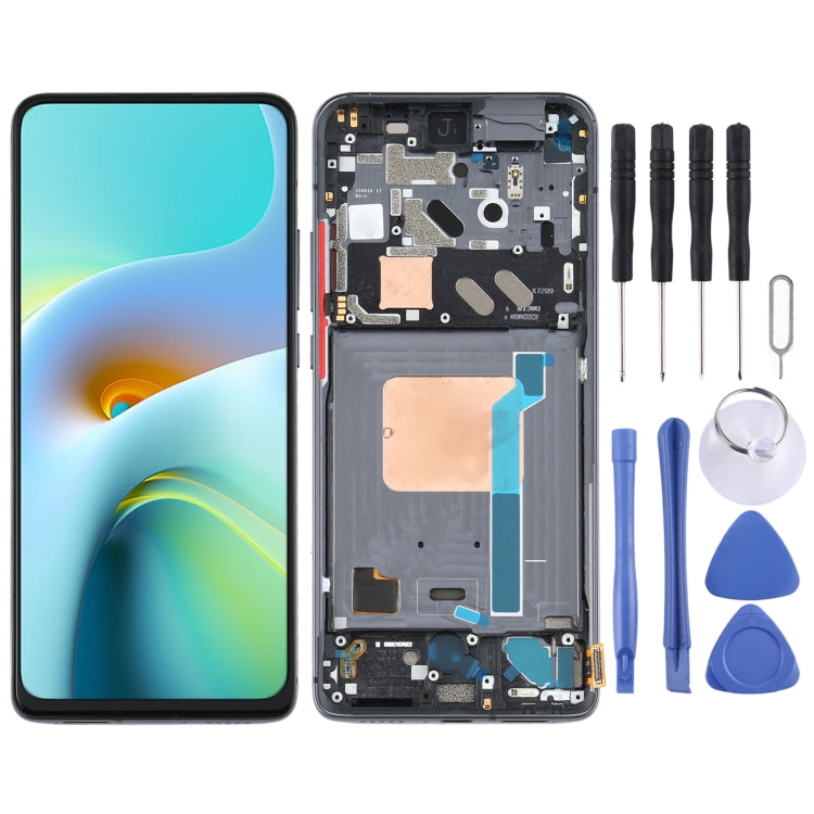 TFT LCD Screen for Xiaomi Redmi K30 Ultra / M2006J10C Digitizer Full Assembly with Frame(Black) - LCD Screen by PMC TechLife | Online Shopping South Africa | PMC TechLife
