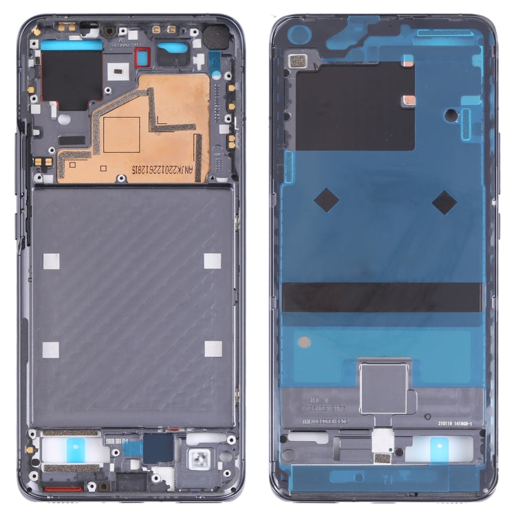 Original Front Housing LCD Frame Bezel Plate for Xiaomi Mi 11(Black) - Frame Bezel Plate by PMC TechLife | Online Shopping South Africa | PMC TechLife