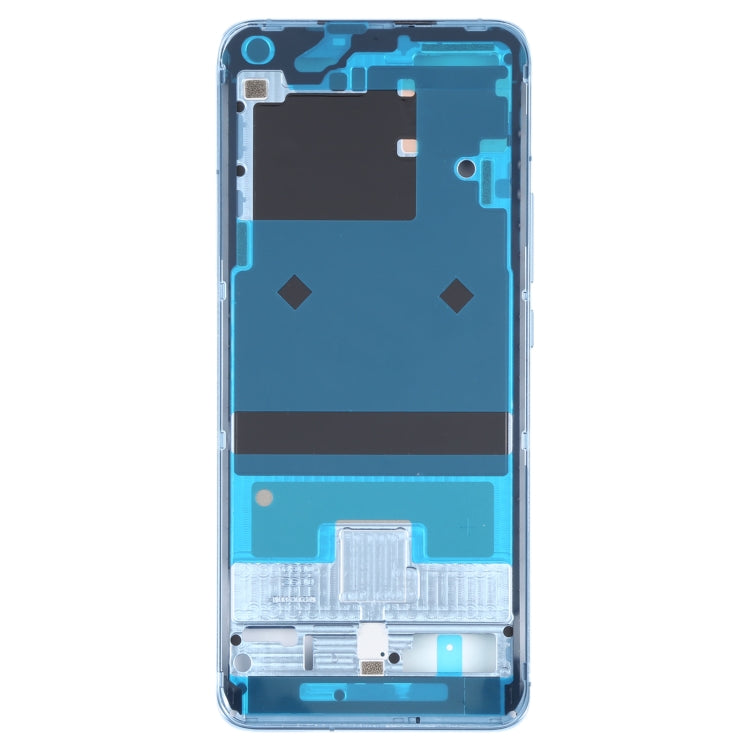 Original Front Housing LCD Frame Bezel Plate for Xiaomi Mi 11 (Blue) - Frame Bezel Plate by PMC TechLife | Online Shopping South Africa | PMC TechLife