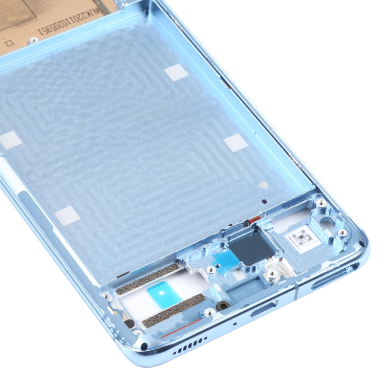 Original Front Housing LCD Frame Bezel Plate for Xiaomi Mi 11 (Blue) - Frame Bezel Plate by PMC TechLife | Online Shopping South Africa | PMC TechLife