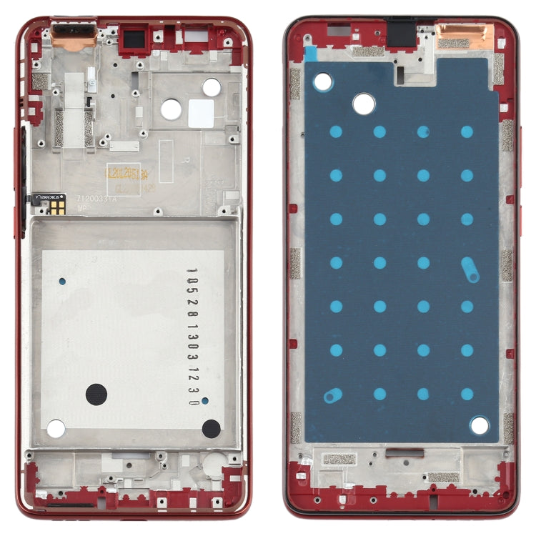 Front Housing LCD Frame Bezel Plate for Motorola One Hyper XT2027 XT2027-1 (Orange) - Frame Bezel Plate by PMC TechLife | Online Shopping South Africa | PMC TechLife