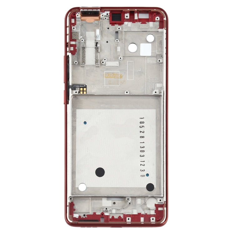 Front Housing LCD Frame Bezel Plate for Motorola One Hyper XT2027 XT2027-1 (Orange) - Frame Bezel Plate by PMC TechLife | Online Shopping South Africa | PMC TechLife
