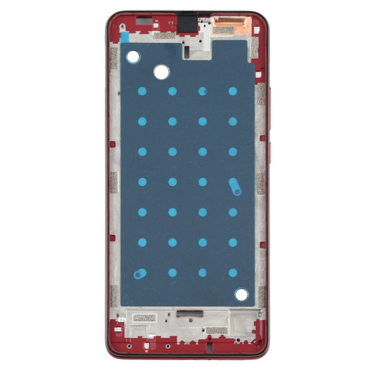 Front Housing LCD Frame Bezel Plate for Motorola One Hyper XT2027 XT2027-1 (Orange) - Frame Bezel Plate by PMC TechLife | Online Shopping South Africa | PMC TechLife