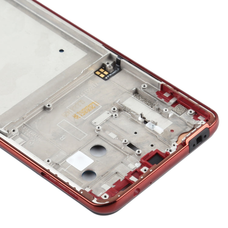 Front Housing LCD Frame Bezel Plate for Motorola One Hyper XT2027 XT2027-1 (Orange) - Frame Bezel Plate by PMC TechLife | Online Shopping South Africa | PMC TechLife