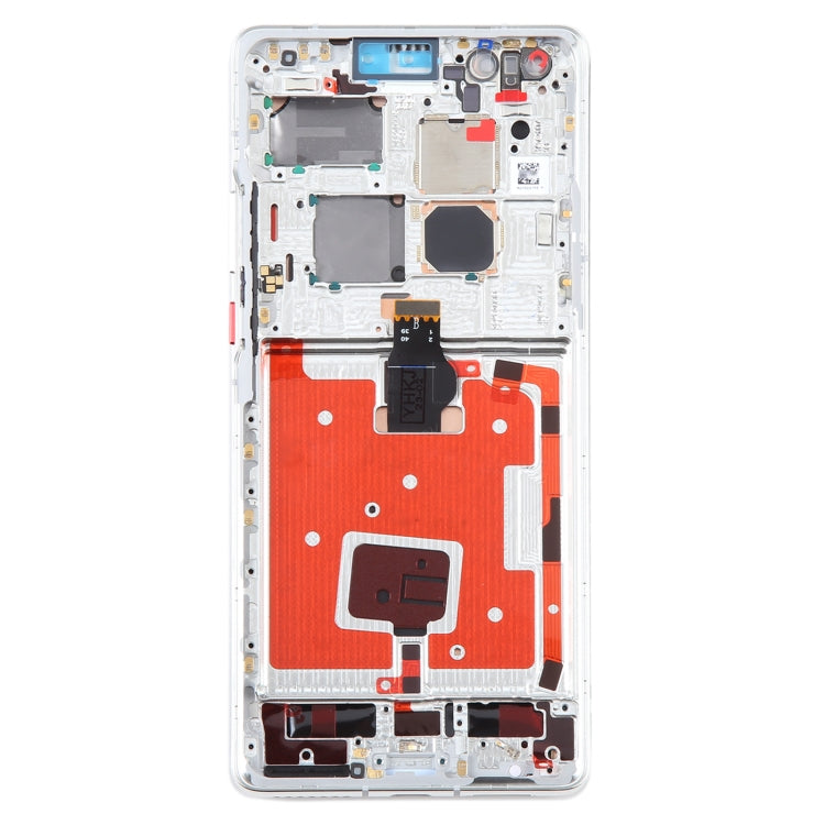 Original LCD Screen for Huawei Mate 40 Pro Digitizer Full Assembly with Frame(Silver) - LCD Screen by PMC Jewellery | Online Shopping South Africa | PMC Jewellery