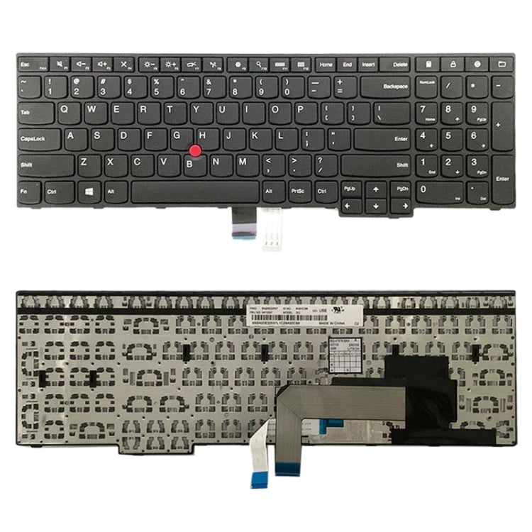 US Version Keyboard for Lenovo Thinkpad E550 E550C E555 E560 E565 Laptop 00HN074 - Replacement Keyboards by PMC TechLife | Online Shopping South Africa | PMC TechLife