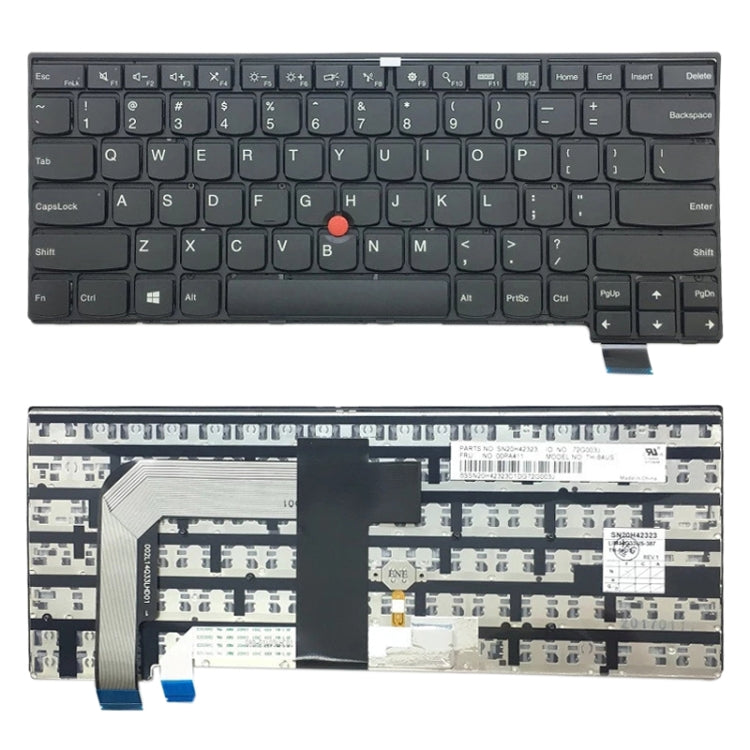 US Version Keyboard for Lenovo Thinkpad T460S S2 13 S2 2nd 13 2nd - free shipping - PMC TechLife - Order now!