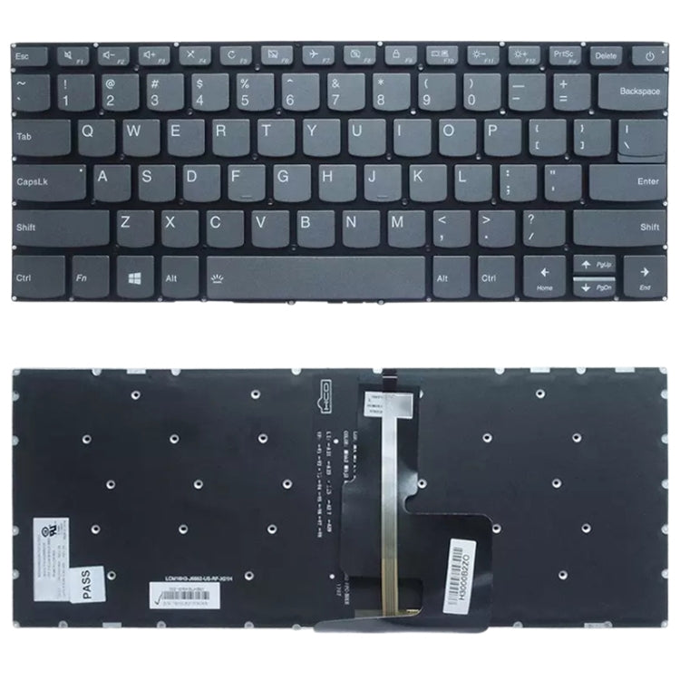 US Version Keyboard with Keyboard Backlight for Lenovo Ideapad S130-14IGM 130S-14IGM 330-14IGM 330s-14 K43C-80 E43-80 330-14ARR - Replacement Keyboards by PMC TechLife | Online Shopping South Africa | PMC TechLife | Buy Now Pay Later Mobicred