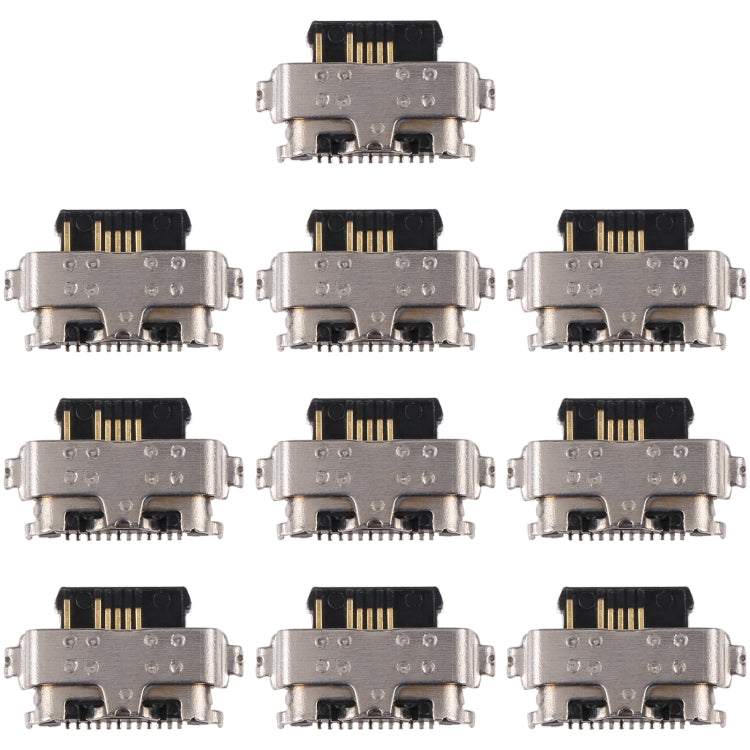 10 PCS Charging Port Connector for Alcatel 3x (2019) 5048Y 5048A 5048I - Single Tail Connector by PMC Jewellery | Online Shopping South Africa | PMC Jewellery