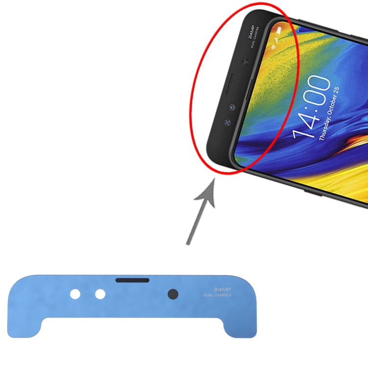 Front Camera Lens for Xiaomi Mi Mix 3(Blue) - Camera by PMC TechLife | Online Shopping South Africa | PMC TechLife