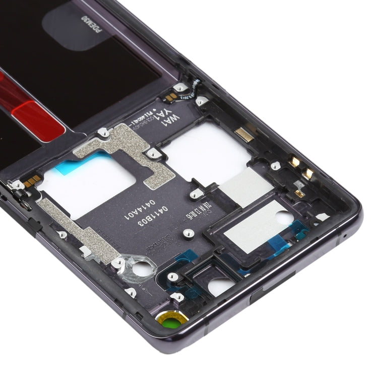 For OPPO Find X2 Pro CPH2025 PDEM30 Original Front Housing LCD Frame Bezel Plate (Black) - free shipping - PMC TechLife - Order now!
