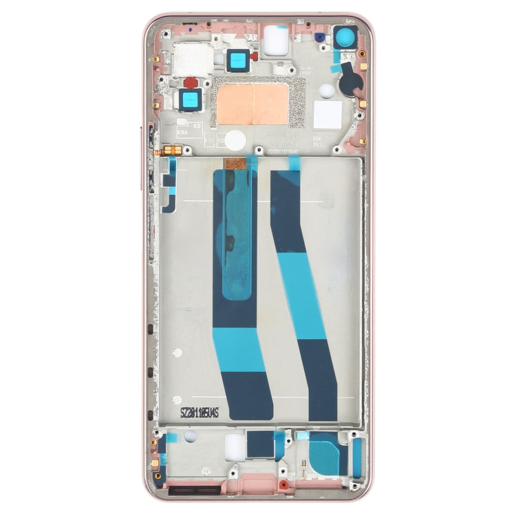 Original Front Housing LCD Frame Bezel Plate for Xiaomi Mi 11 Lite 4G M2101K9AG(Rose Gold) - Frame Bezel Plate by PMC TechLife | Online Shopping South Africa | PMC TechLife