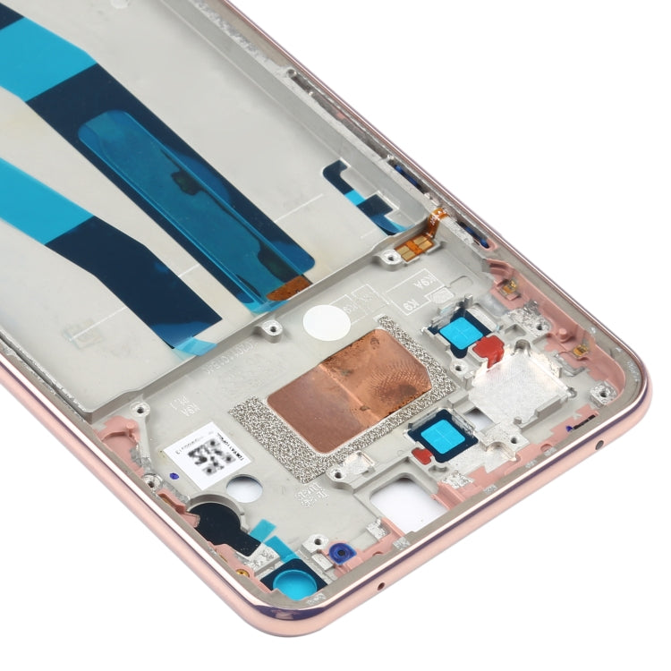 Original Front Housing LCD Frame Bezel Plate for Xiaomi Mi 11 Lite 4G M2101K9AG(Rose Gold) - Frame Bezel Plate by PMC TechLife | Online Shopping South Africa | PMC TechLife