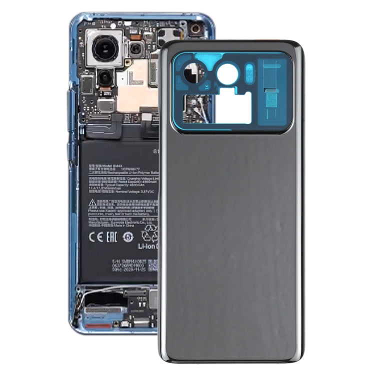 Original Ceramics Battery Back Cover for Xiaomi Mi 11 Ultra M2102K1G(Black) - Back Cover by PMC TechLife | Online Shopping South Africa | PMC TechLife