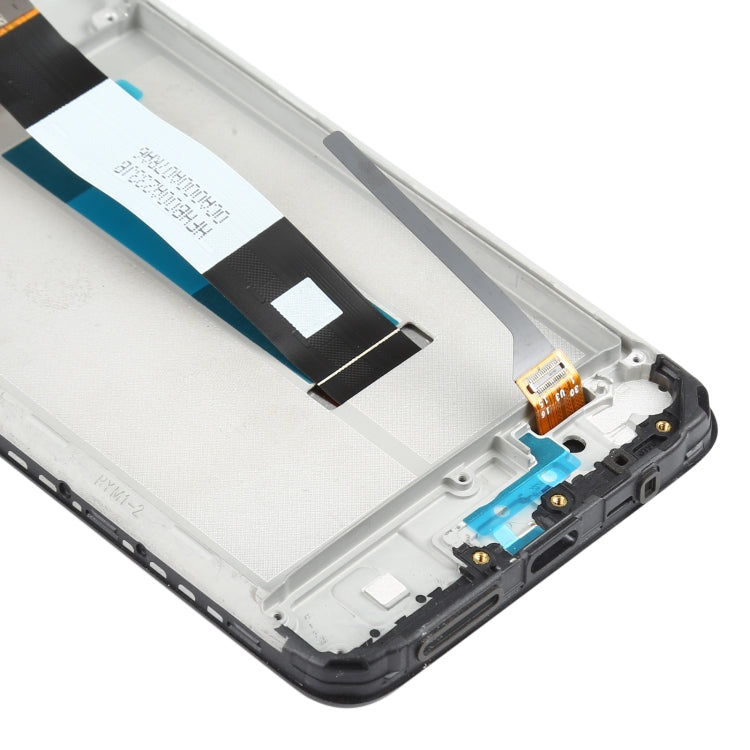 LCD Screen and Digitizer Full Assembly with Frame for Xiaomi Redmi Note 9 4G / Poco M3 / Redmi 9 Power M2010J19SC M2010J19CG(Black) - free shipping - PMC TechLife - Order now!
