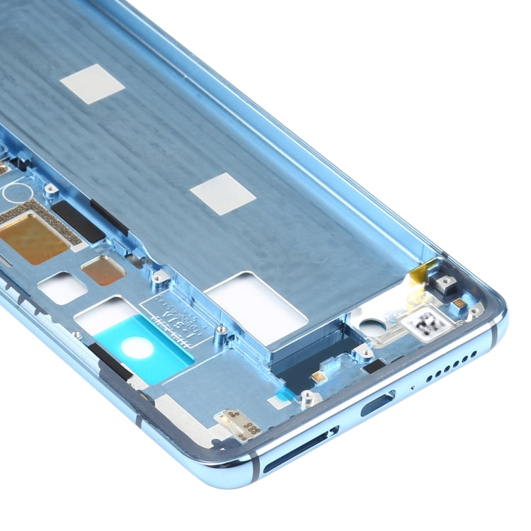 Original Front Housing LCD Frame Bezel Plate for Xiaomi Mi 10S(Blue) - Frame Bezel Plate by PMC TechLife | Online Shopping South Africa | PMC TechLife