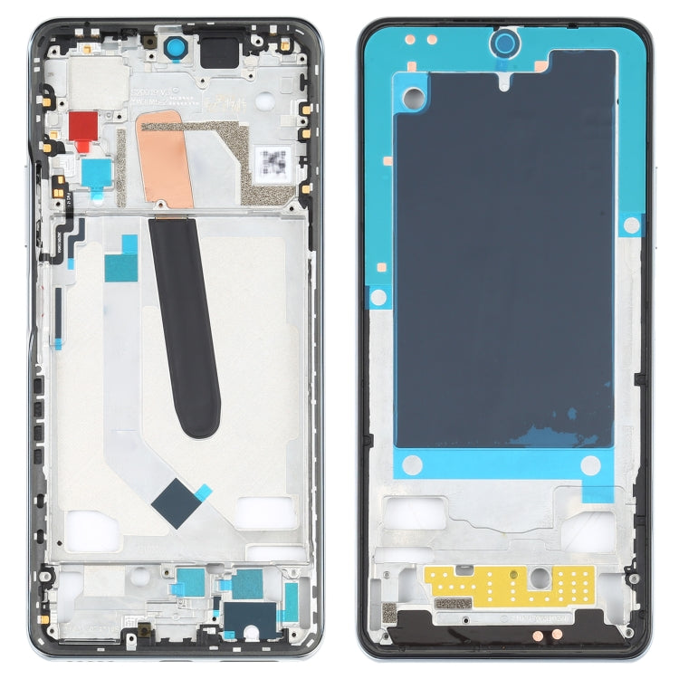 Original Front Housing LCD Frame Bezel Plate for Xiaomi Poco F3 M2012K11AG (White) - Frame Bezel Plate by PMC TechLife | Online Shopping South Africa | PMC TechLife