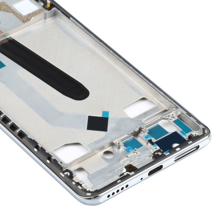 Original Front Housing LCD Frame Bezel Plate for Xiaomi Poco F3 M2012K11AG (White) - Frame Bezel Plate by PMC TechLife | Online Shopping South Africa | PMC TechLife