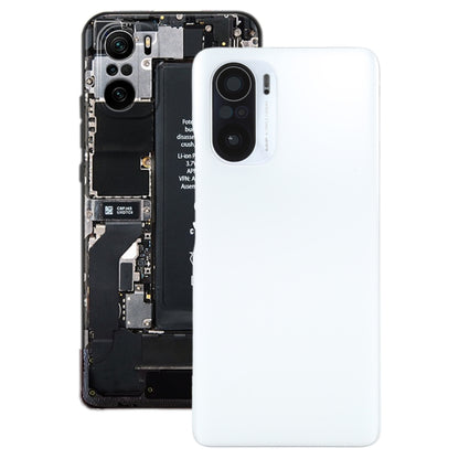 Original Battery Back Cover for Xiaomi Redmi K40 Pro M2012K11C(White) - Back Cover by PMC Jewellery | Online Shopping South Africa | PMC Jewellery